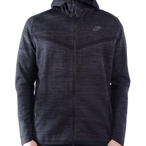Nike tech knit full zip hooded sweater